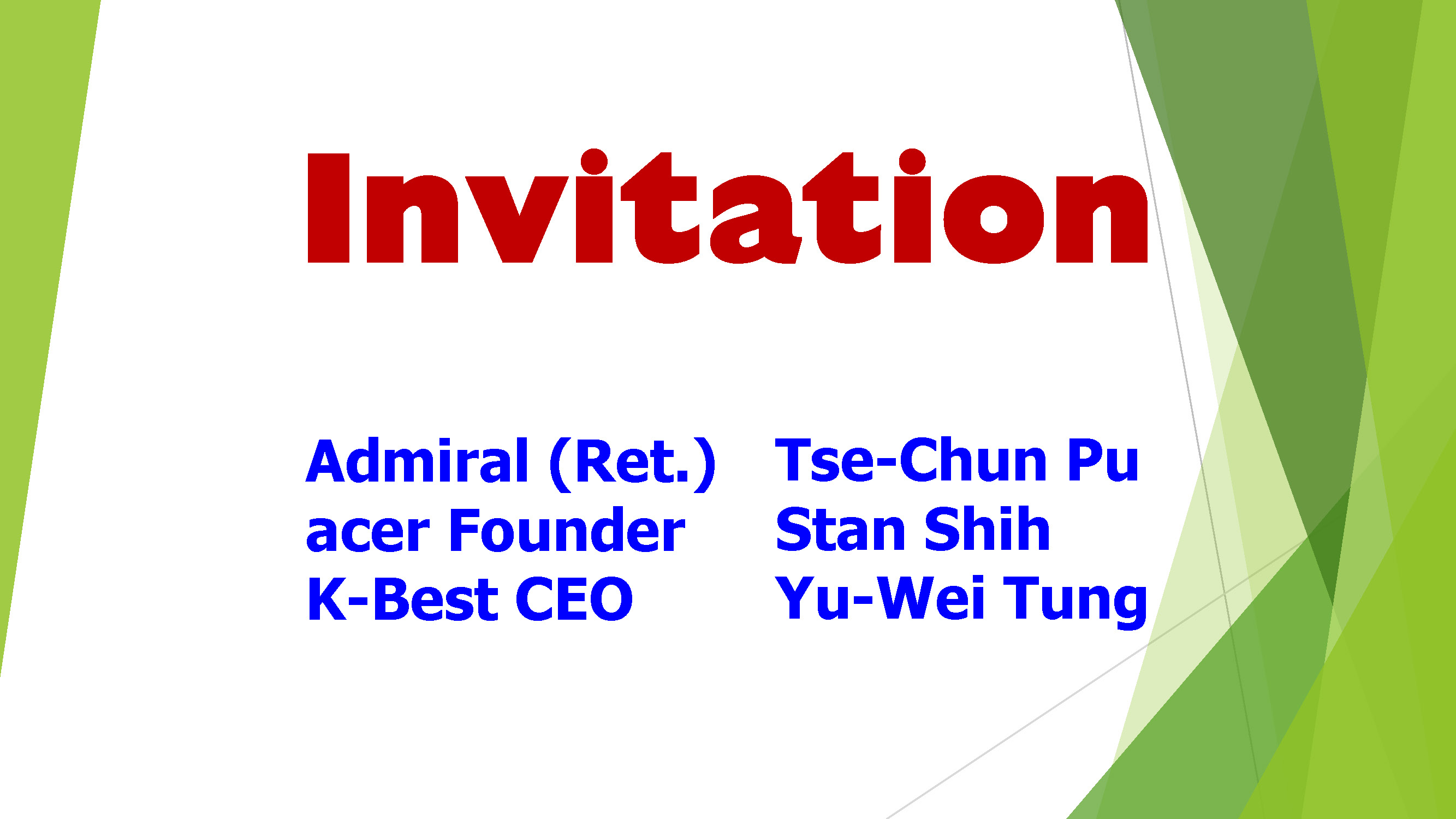 Invitation Electronic Warfare 3rd